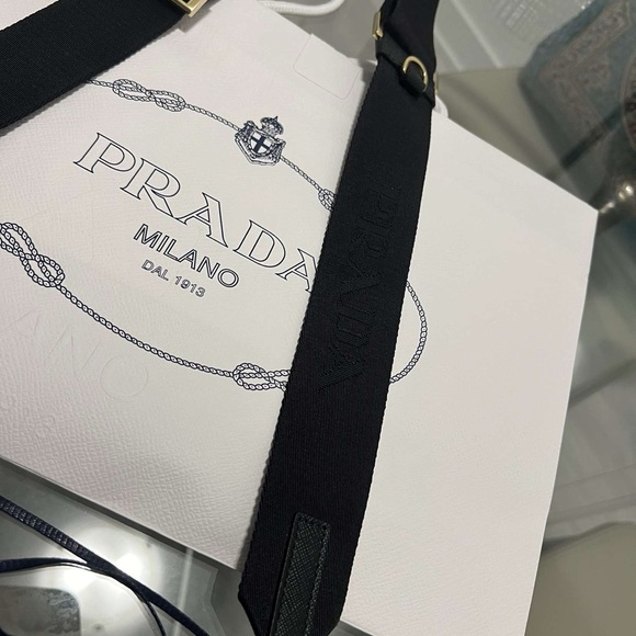 **AUTHENTIC**Prada- Symbole Embroidered Fabric Bag!!!! - Picture 3 of 3